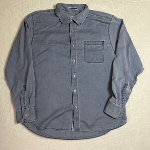 Tommy Bahama Men's XLT Tahitian Twilly Long Sleeve Shirt Mamba Blue Washed Denim